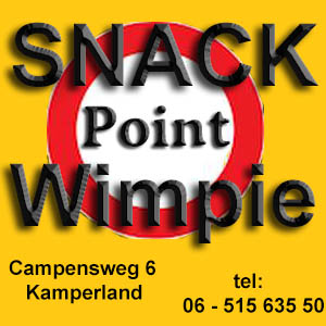 Kamperland restaurant Snack Point Wimpie
